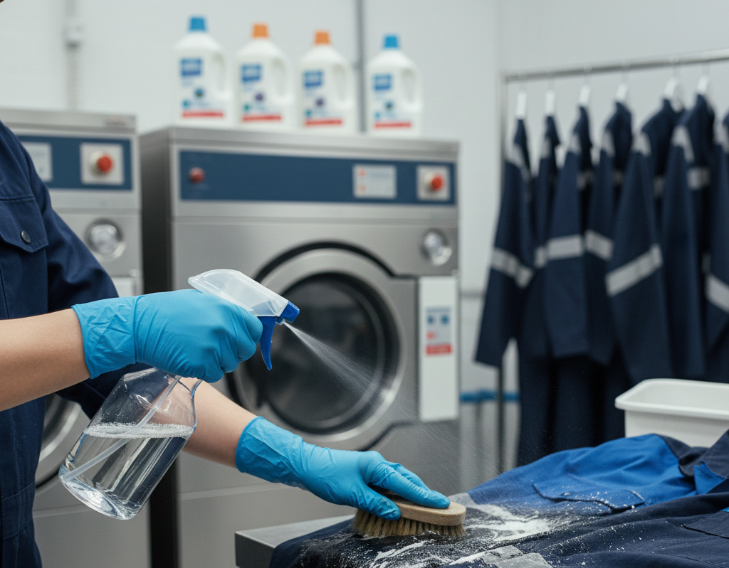 Como limpiar vestuario contaminado con aceites industriales sin dañar sus propiedades: Guía práctica